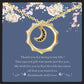 AZURE LEAF Stars Moon Sun necklace